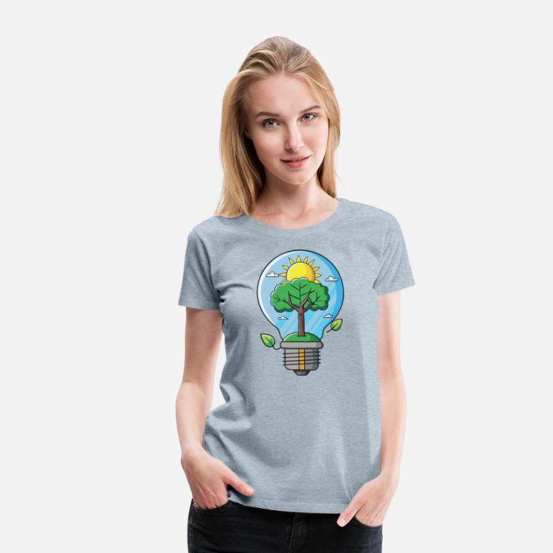 Eco-Innovation Tree Lightbulb Design