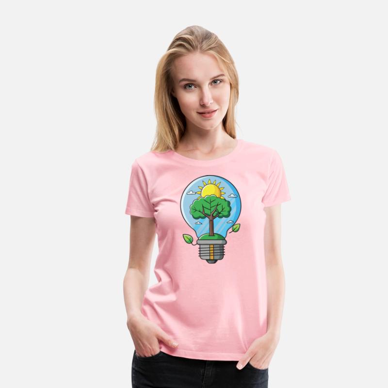 Eco-Innovation Tree Lightbulb Design
