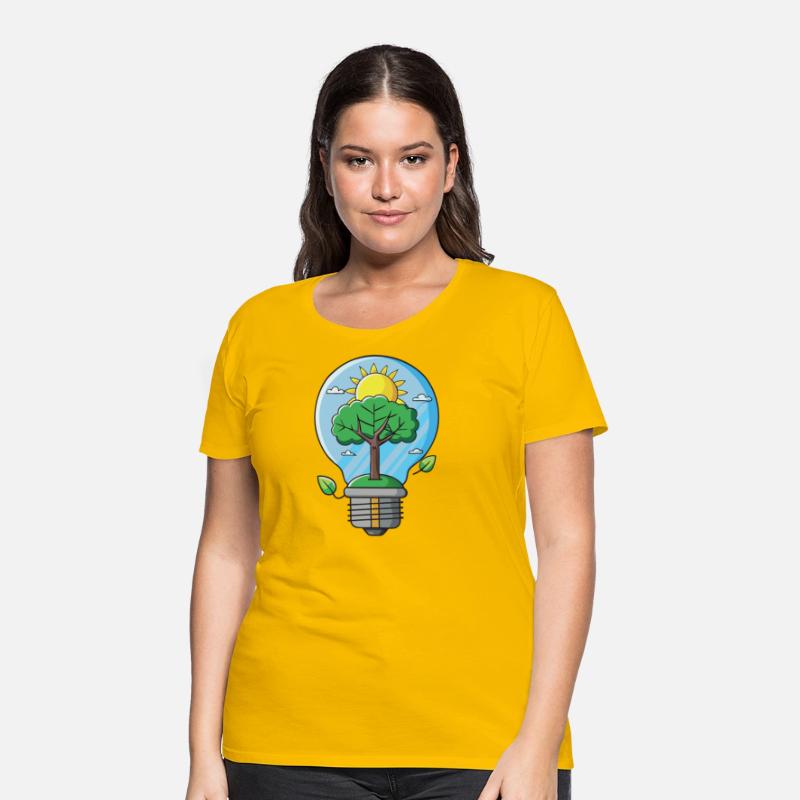 Eco-Innovation Tree Lightbulb Design