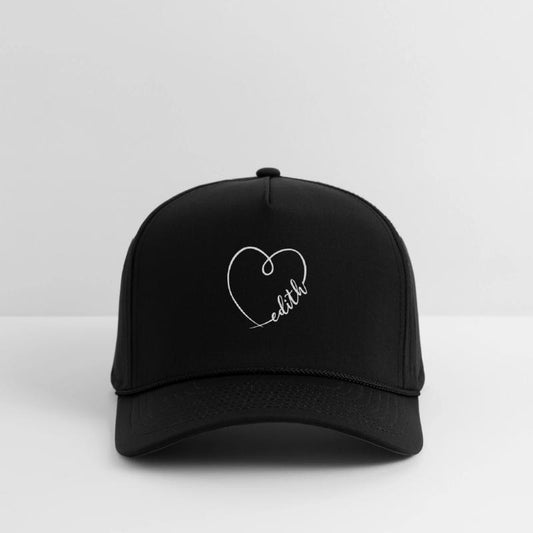 Edith Name Heart Calligraphy