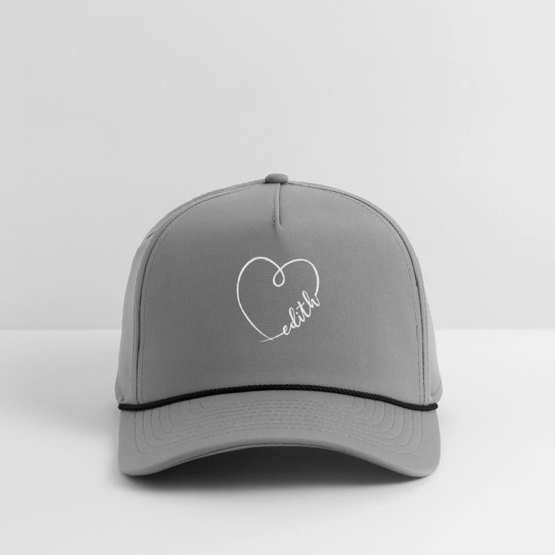 Edith Name Heart Calligraphy