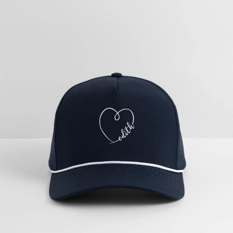 Edith Name Heart Calligraphy