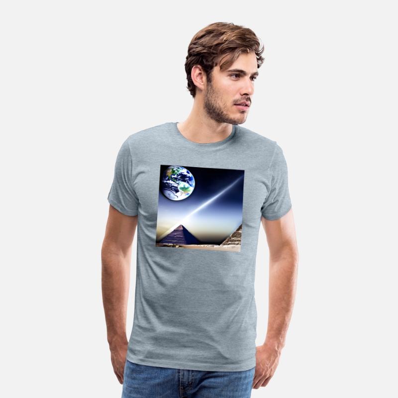 Egyptian Pyramid in Space