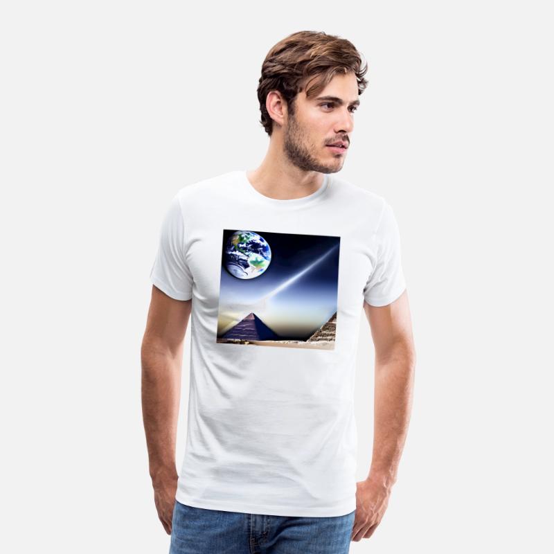 Egyptian Pyramid in Space