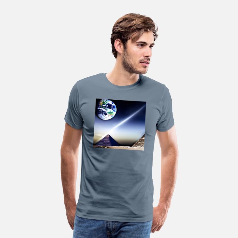 Egyptian Pyramid in Space