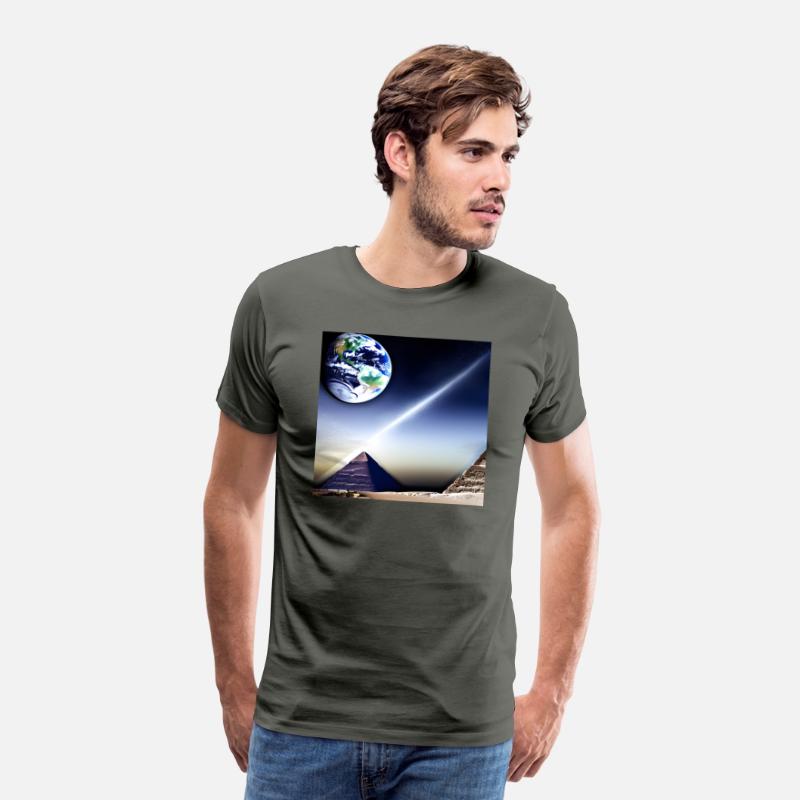 Egyptian Pyramid in Space