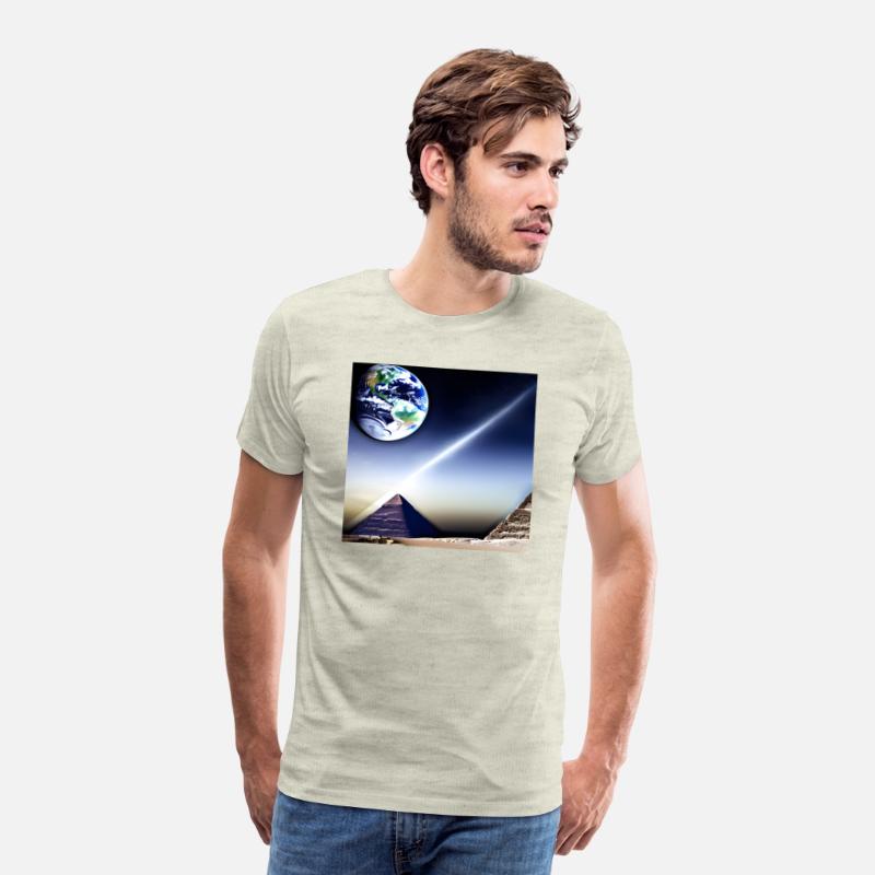 Egyptian Pyramid in Space