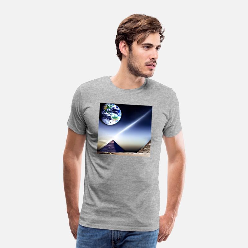 Egyptian Pyramid in Space