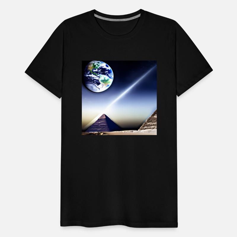 Egyptian Pyramid in Space