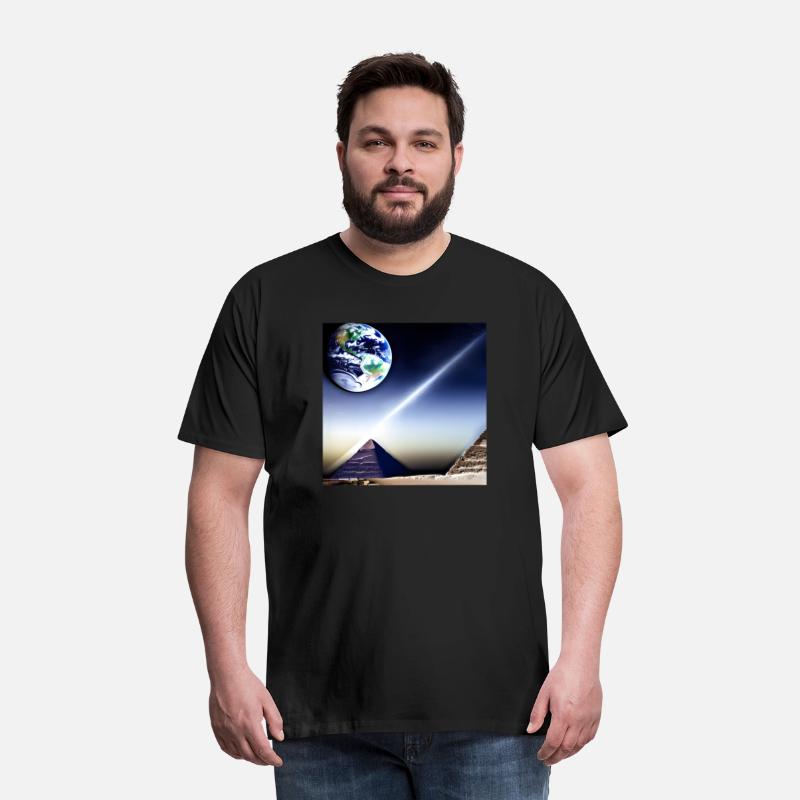 Egyptian Pyramid in Space