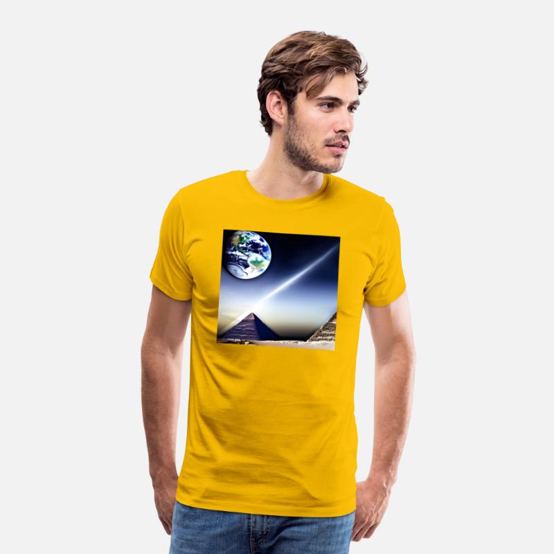 Egyptian Pyramid in Space