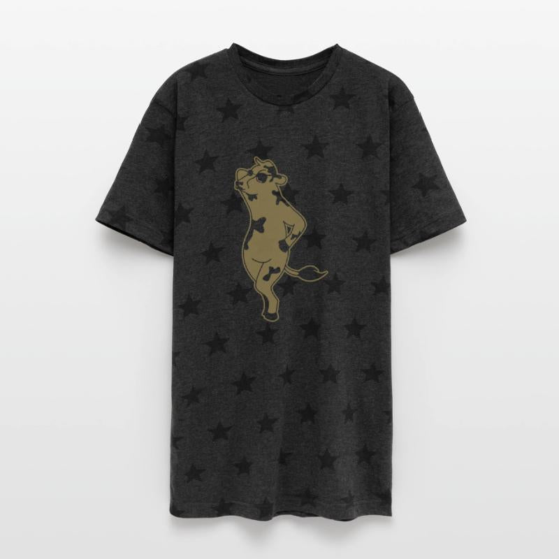 Elegant Cow Model Silhouette Farm