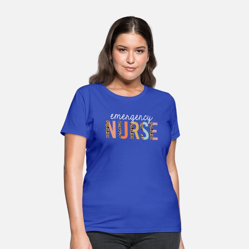 Emergency Nurse Leopard Print Er Nurse Nursing
