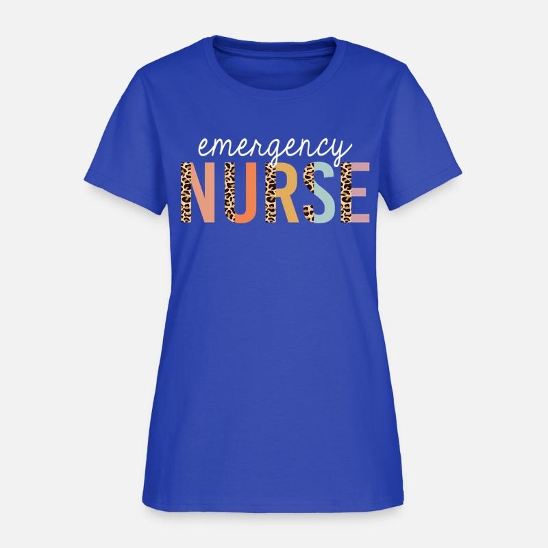 Emergency Nurse Leopard Print Er Nurse Nursing