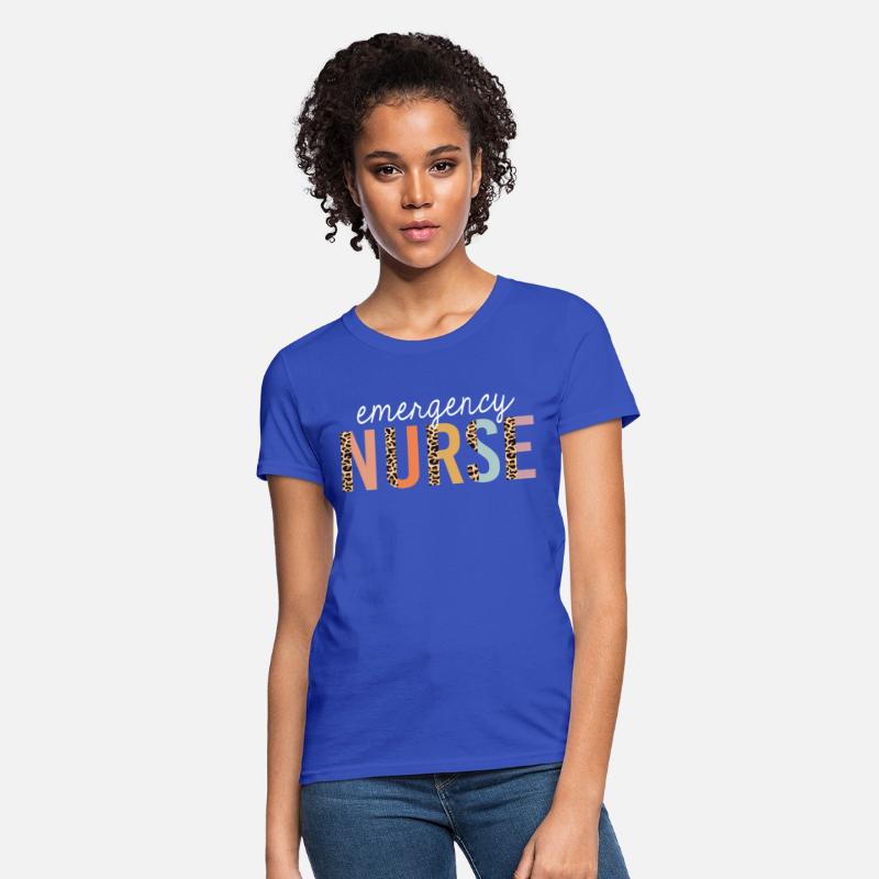 Emergency Nurse Leopard Print Er Nurse Nursing