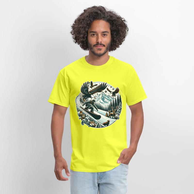 Epic Snowy Mountain Adventures with Wildlife