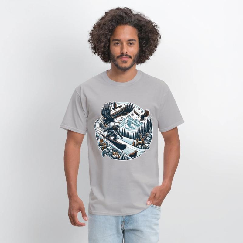 Epic Snowy Mountain Adventures with Wildlife