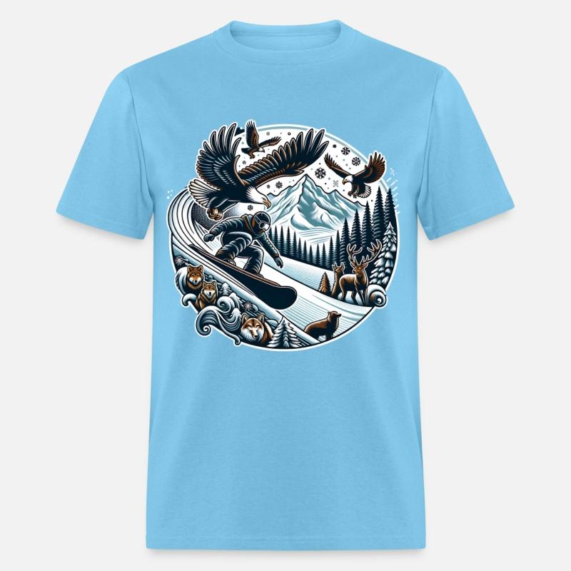 Epic Snowy Mountain Adventures with Wildlife