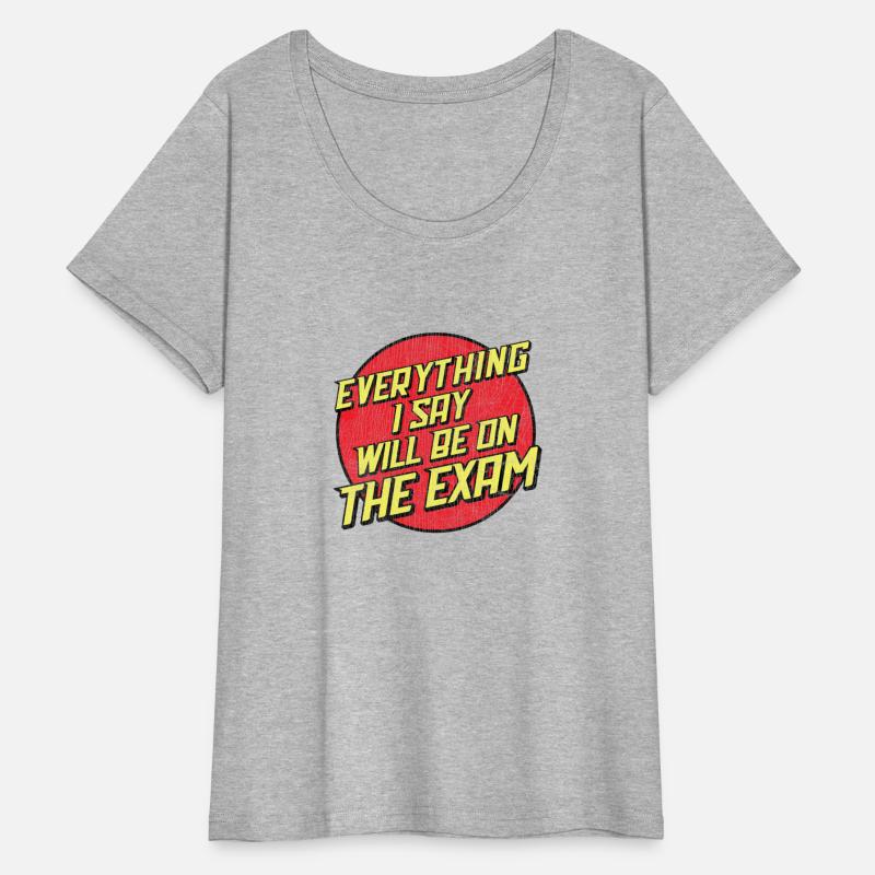 Everything I Say Will Be On The Exam