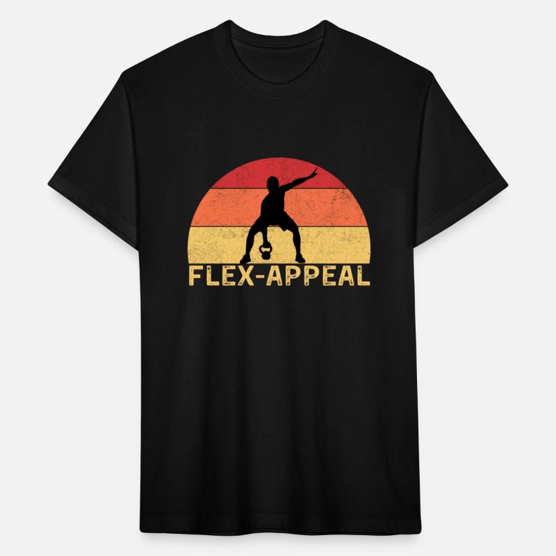 Flex Appeal Gym Workout Kettlebell Funny Quote