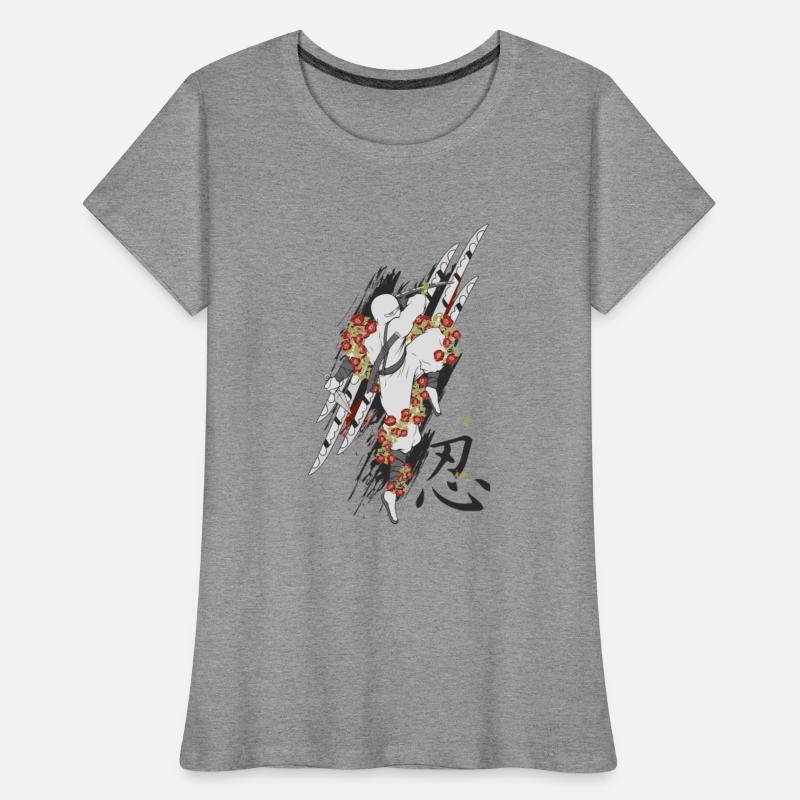 Floral Ninja Warrior Art