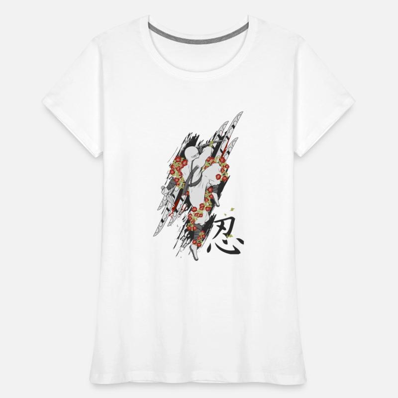 Floral Ninja Warrior Art