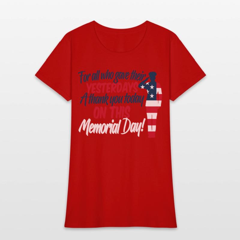 For All Who Give Their Yesterdays A Thank You