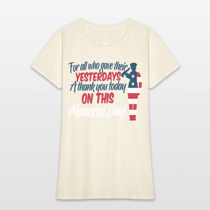 For All Who Give Their Yesterdays A Thank You