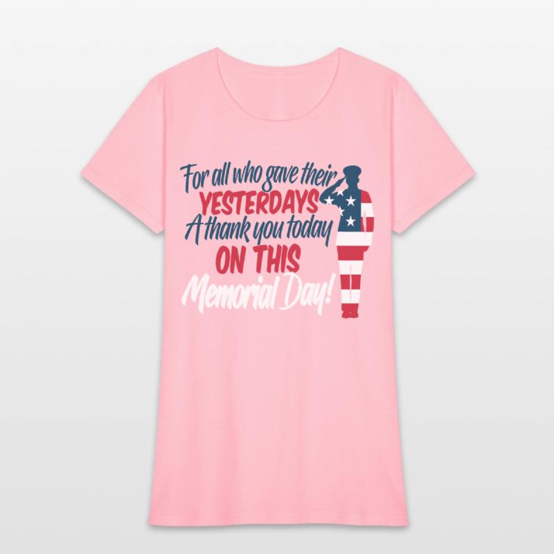 For All Who Give Their Yesterdays A Thank You