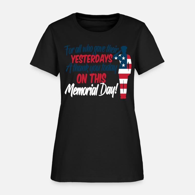 For All Who Give Their Yesterdays A Thank You