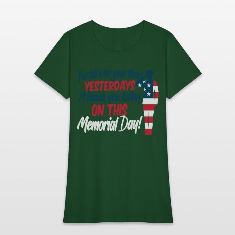 For All Who Give Their Yesterdays A Thank You