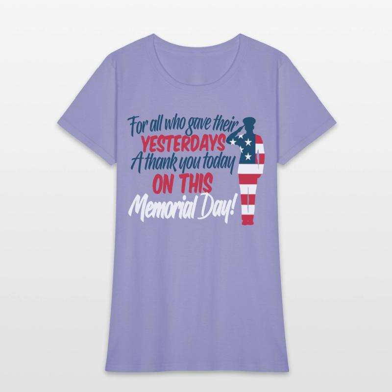 For All Who Give Their Yesterdays A Thank You