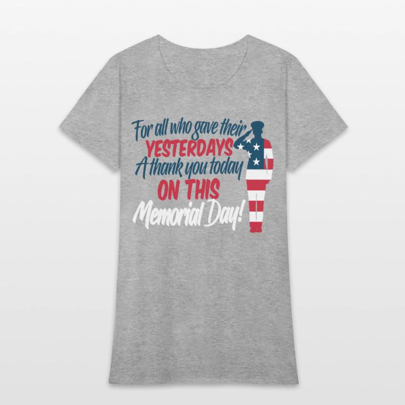 For All Who Give Their Yesterdays A Thank You