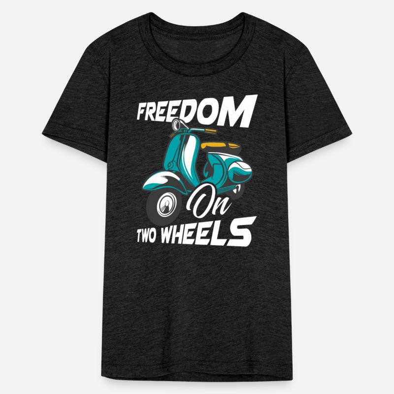Freedom On Two Wheels Scooter Moped