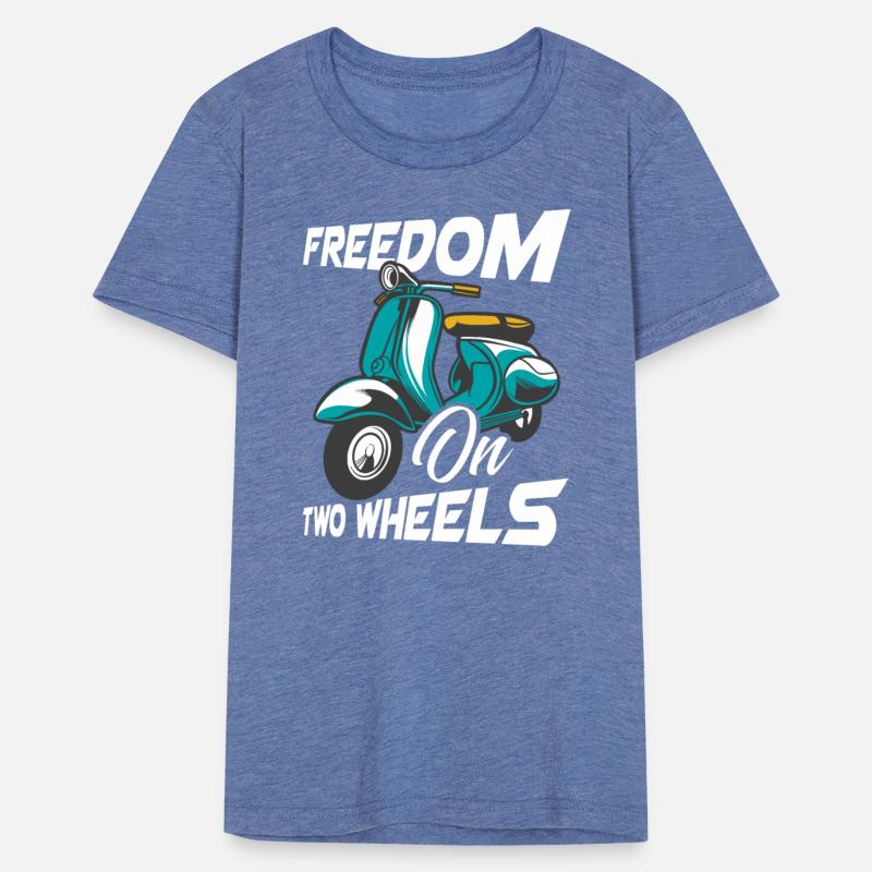 Freedom On Two Wheels Scooter Moped