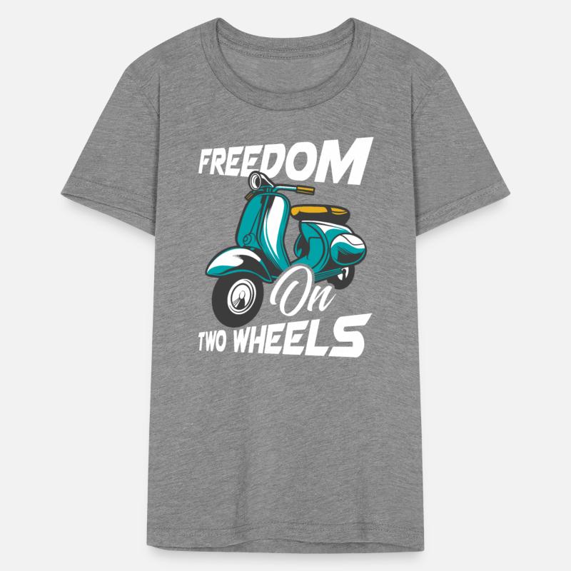 Freedom On Two Wheels Scooter Moped