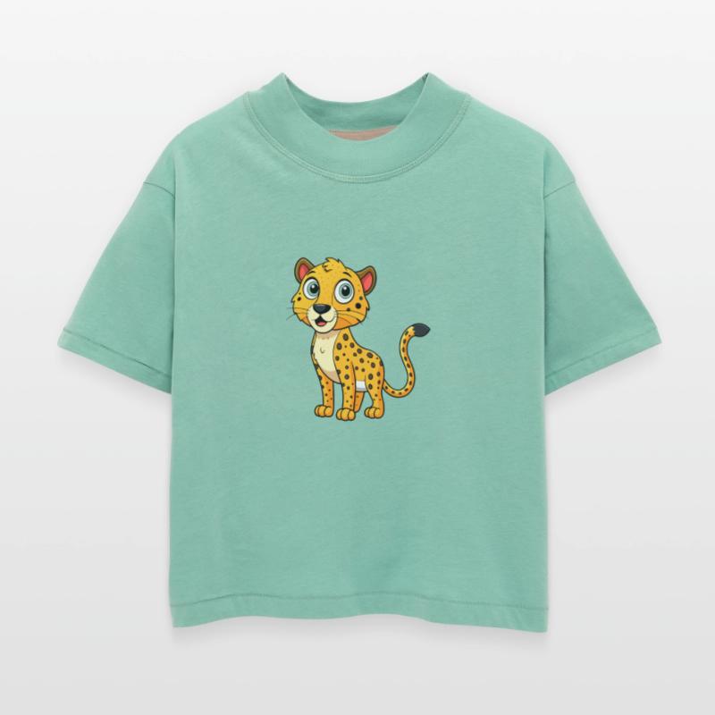 Frightened Cheetah with Raised Spots