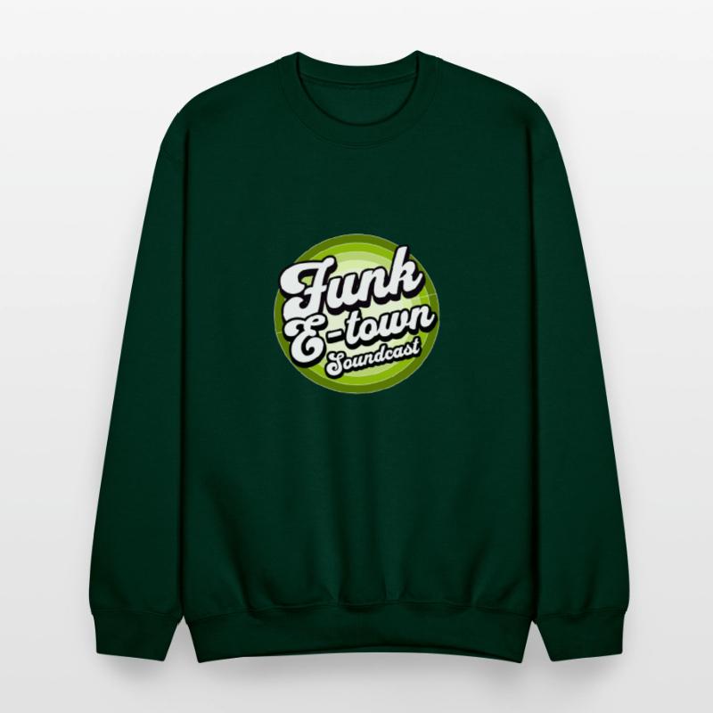 FUNK E-TOWN SOUNDCAST - Circular Logo (Earth green