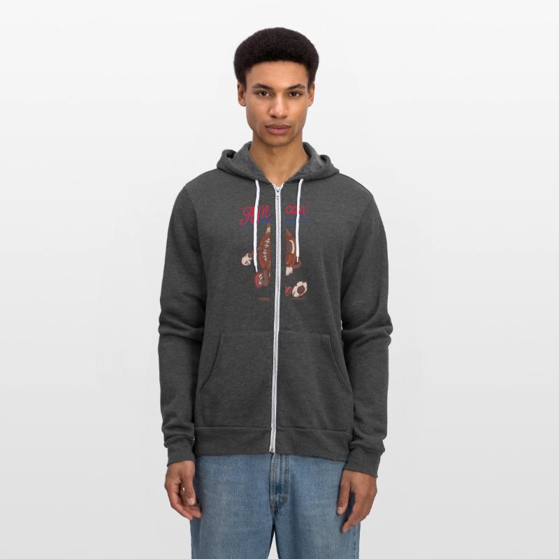 funny american football mascot playing soccer