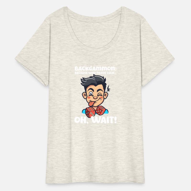 Funny Backgammon Because Who Needs Luck... Oh, Wai