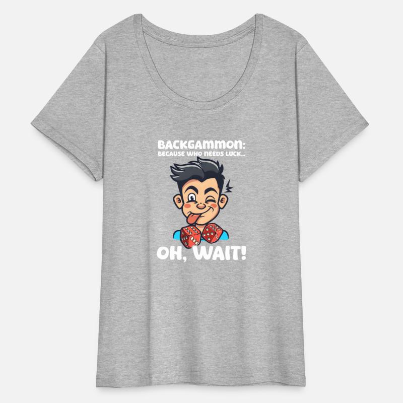 Funny Backgammon Because Who Needs Luck... Oh, Wai