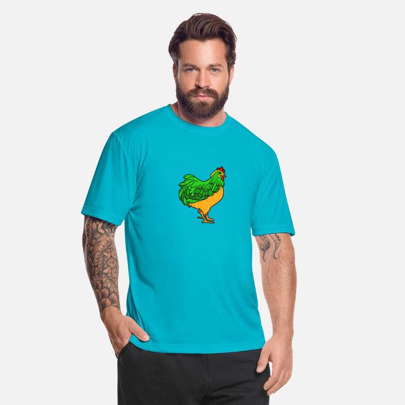 Funny Colorful Rooster