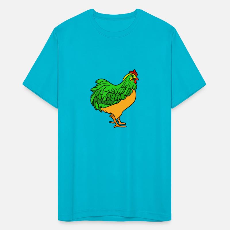 Funny Colorful Rooster