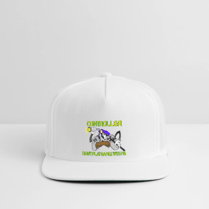 Funny Gamer Console Gaming Cartoon Illustration