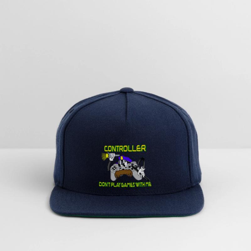 Funny Gamer Console Gaming Cartoon Illustration