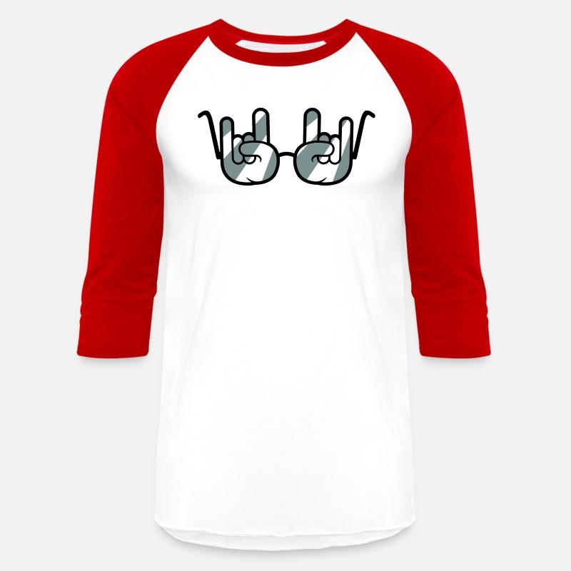 Funny Heavy Metal Sunglasses Horns Hand Gesture