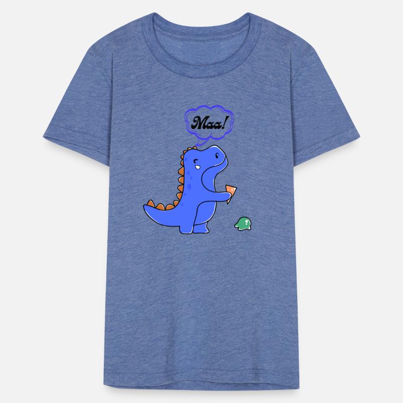 Funny Kids Design - T-Rex With Ice Cream