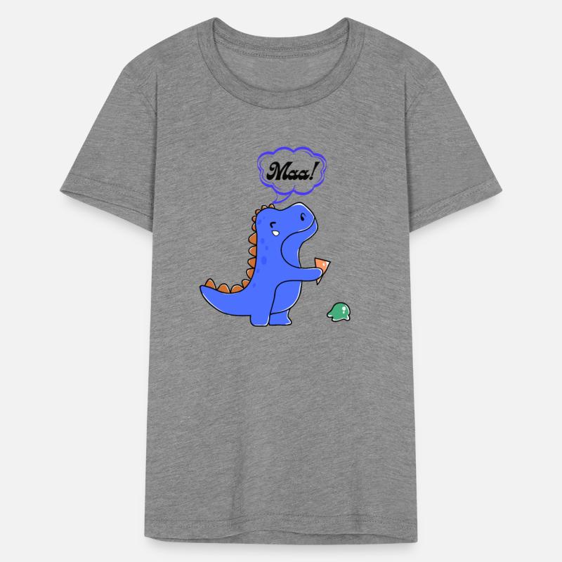 Funny Kids Design - T-Rex With Ice Cream