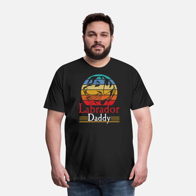 Funny Mans Labrador Daddy Retriever Dad Matching