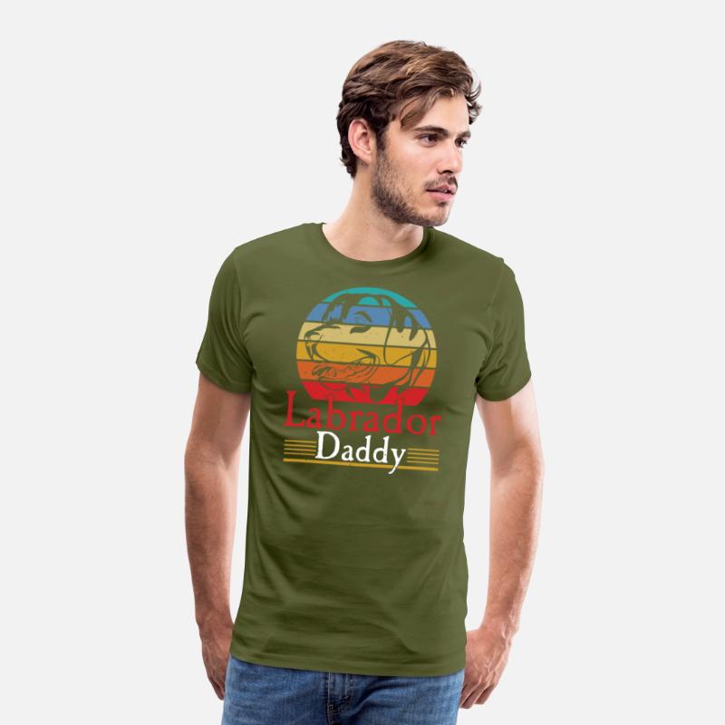 Funny Mans Labrador Daddy Retriever Dad Matching